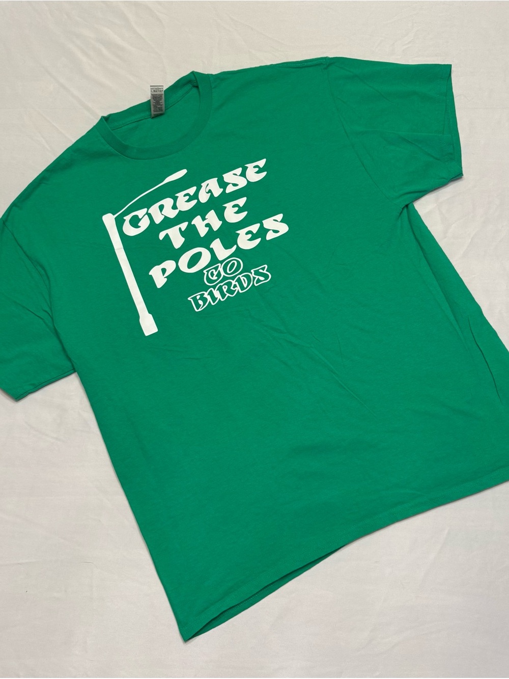 Eagles Graphic Tee "Grease The Poles"